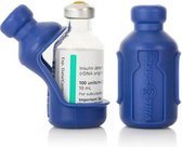 VialSafe Insuline Bescherming - 2 Pack - Donker Blauw