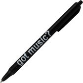 Kunststof Pen 'Got Music?'