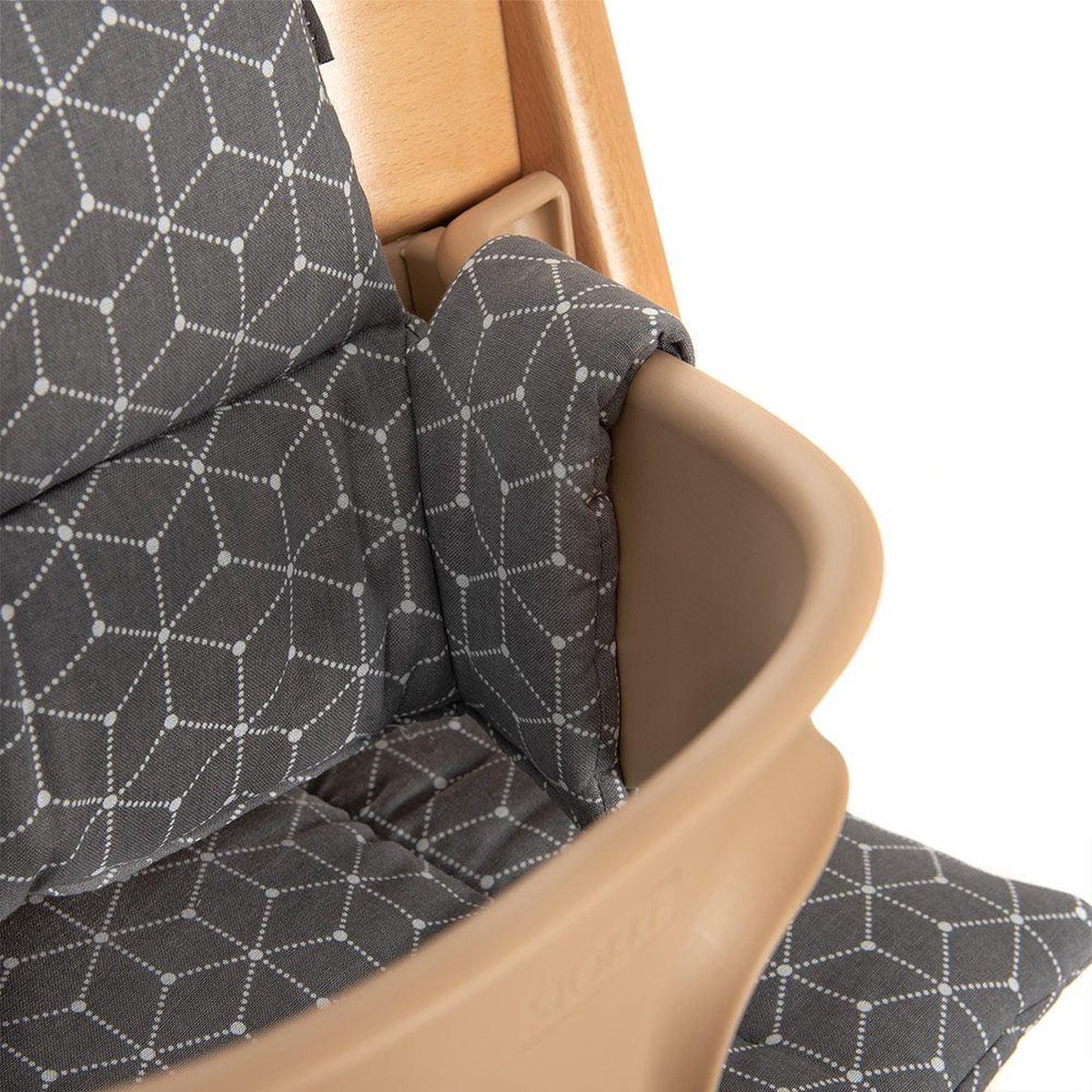 LaLoona - Sitzverkleinerer für Stokke Tripp Trapp Hochstuhl - Curves - Grau