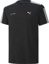 PUMA MAPM T7 Tee Sportshirt Heren - Puma Black - Maat M