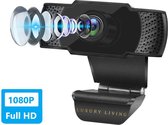 Webcam voor PC - 1080p Full-HD - 4 megapixels - USB - Met Microfoon  - Windows & Mac