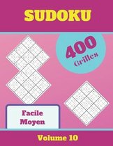 Sudoku Facile Moyen, 400 Grilles, Volume 10