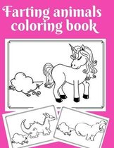 Farting animals coloring book