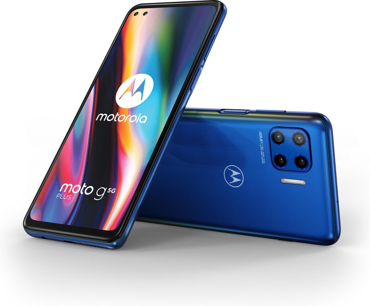 Trouwens onduidelijk laser Motorola Moto G 5G Plus - 128GB - Surfing Blauw | bol.com