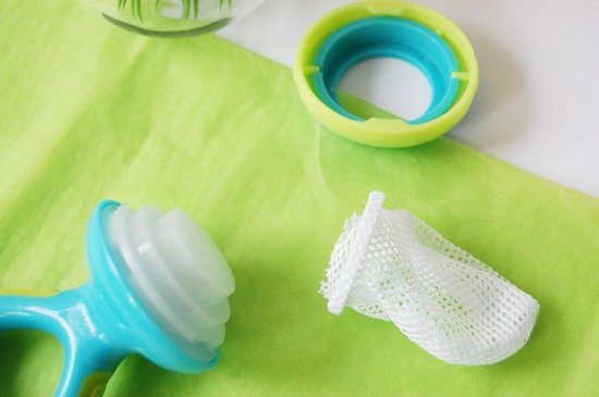 Nûby - Sabbelzakje - Aqua - 6m+ van Nûby — afbeelding 2