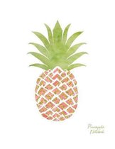 Pineapple Notebook: Lined College Ruled Note Book Paper For Work, Home Or School. Cute Stylish Trendy Notepad Journal For Taking Notes, Di