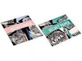 Velvet Paper 2 set combi| Craft Sensations | Fluweel Kleurplaten | kleuren| Velvet | kleurboek