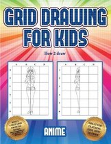 How 2 draw (Grid drawing for kids - Anime)