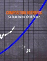 Composition Notebook College Ruled Grid Paper