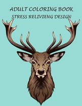 Adult coloring book stress relivieng design