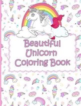 Beautiful Unicorn Coloring Book