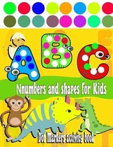 Dot Markers activity book numbers and shapes