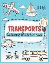 Transports Coloring Book For Kids