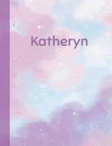 Katheryn: Personalized Composition Notebook - College Ruled (Lined) Exercise Book for School Notes, Assignments, Homework, Essay