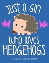 Just a Girl Who Loves Hedgehogs