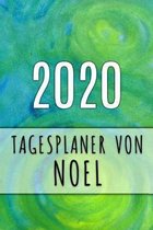 2020 Tagesplaner von Noel: Personalisierter Kalender für 2020 mit deinem Vornamen