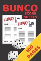 Bunco Score Sheets