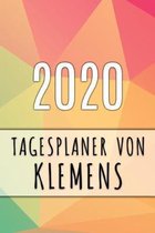 2020 Tagesplaner von Klemens: Personalisierter Kalender f�r 2020 mit deinem Vornamen