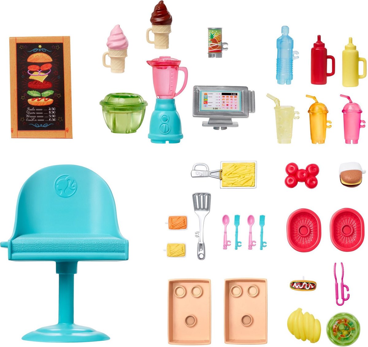 Barbie Fresh 'n Fun Foodtruck — afbeelding 9