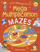 Fantastic Finger Trace Mazes: Mega Multiplication Mazes