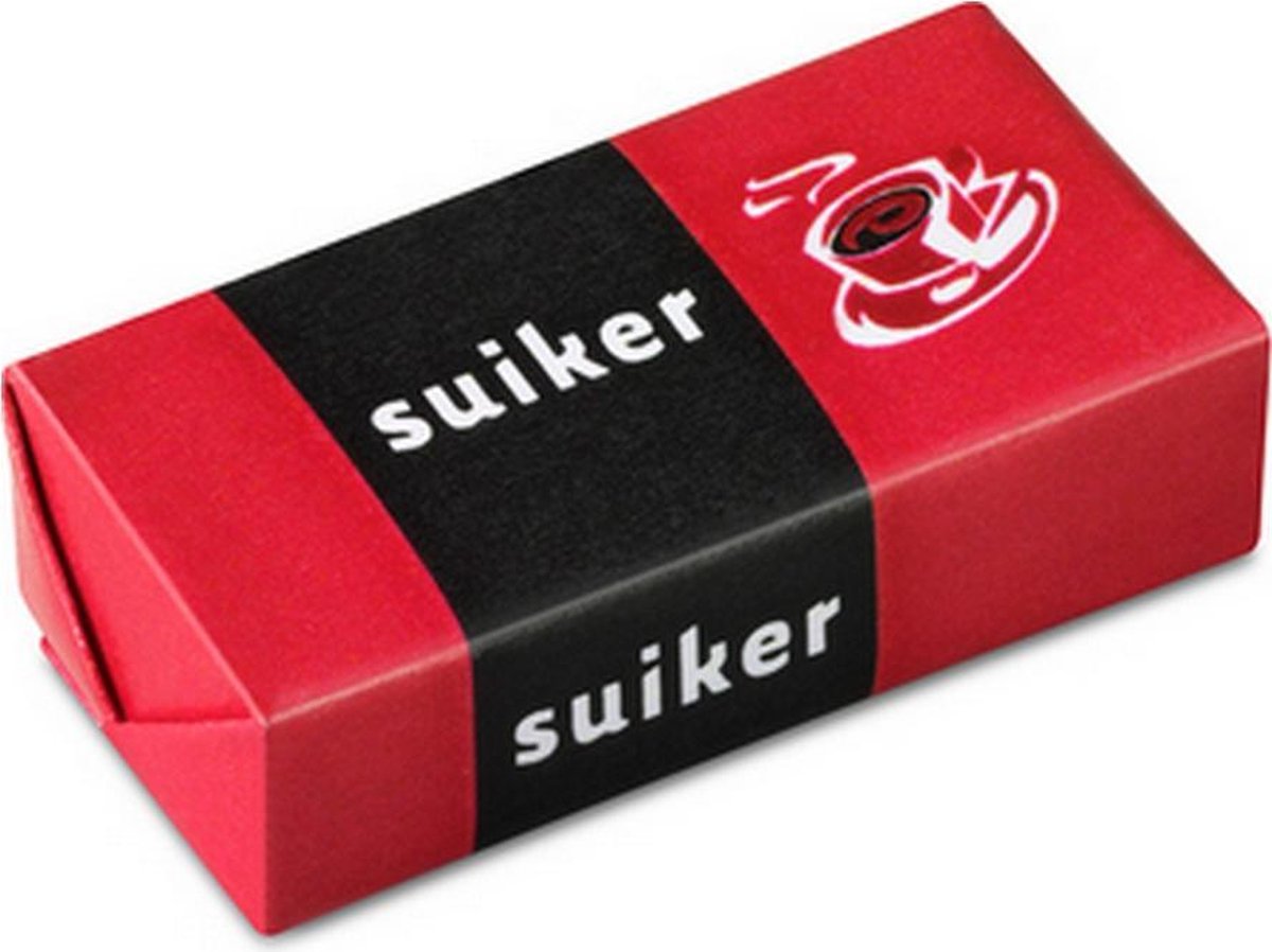 Van Oordt suikerklontjes - suikertabletten per 2 verpakt - 1000 stuks