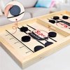 Afbeelding van het spelletje SlingPuck | Hockeyshots | Bordspel | Sjoelbak met elastiek | Houten bordspel | Gezelschapsspel | Schietbordspel | Drankspel | Sjoelen | 56cm