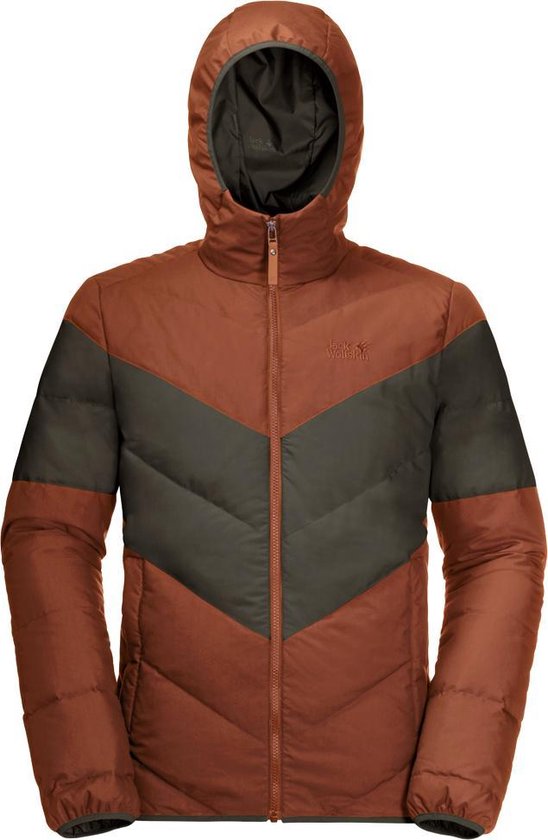 Jack Wolfskin Barrow Bay Outdoorjas Heren - Copper - Maat L