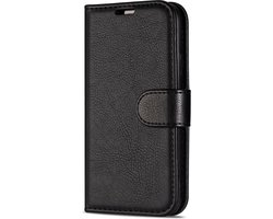 Rico Vitello L Wallet case Geschikt voor Huawei P30 pro Zwart