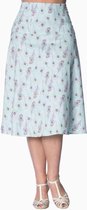 Dancing Days Rok -M- PEACOCK A-LINE Blauw