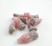 Astra Sweets Zure Cherry Colaflesjes Snoep - 3kg - Bruin - Rood - Zuur