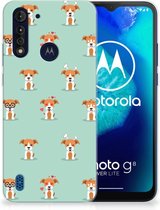TPU Siliconen Hoesje Motorola Moto G8 Power Lite Telefoon Hoesje Pups
