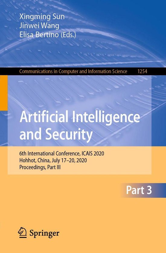 Springer Nature Proceedings Computer Science 3 - Artificial  ... - cover