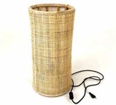 Standing Lamp Fine Webbing Blond - (D)40 x (H)80 cm