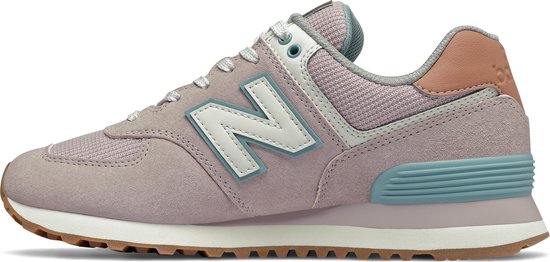 bol.com | New Balance 574 Dames Sneakers - Pink - Maat 38