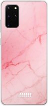 Samsung Galaxy S20+ Hoesje Transparant TPU Case - Coral Marble #ffffff