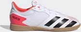 adidas - Predator 20.4 In Sala J - Indoorschoenen - Kinderen - Wit/Zwart/Rood