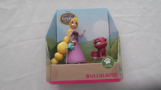 Disney 2 Speelfiguurtjes Raponsje/ Rapunzel - Bullyland - 7 cm