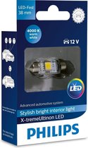 Philips Binnenverlichting X-tremeultinon Led 12v 38 Mm Wit