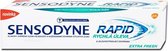 Sensodyne - Rapid Extra Fresh Toothpaste - Zubní pasta na citlivé zuby - 75ml