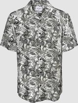Only & Sons Gabrial SS Animal Viscose Shirt White - M
