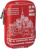 § $ RivaCase 7103 Compact digitale camera tas Red St-Michel