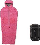 Where Tomorrow body slaapzak 210 x 80 x 60 cm diverse kleuren | draagbare slaapzak - roze