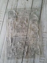 Stempel, clear stamp, Sprookjes figuren