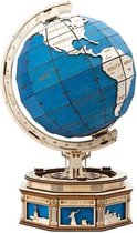 Robotime Wereldbol ST002 - The Globe - Houten modelbouwpakket
