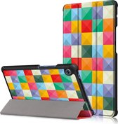 Tri-Fold Book Case - Huawei MatePad T8 Hoesje - Colour Squares