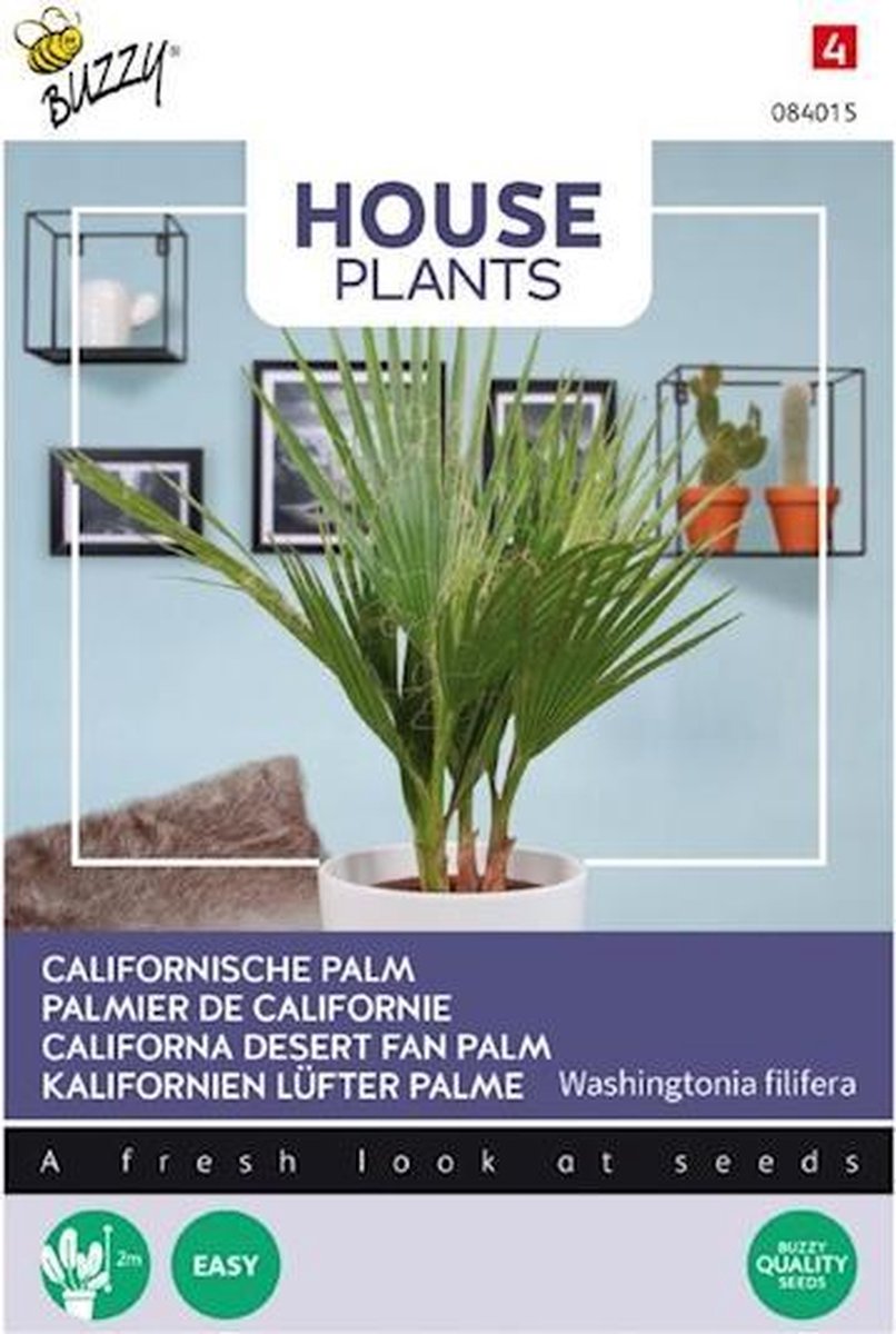 Buzzy Zaden - Kamerplant Californische Palm