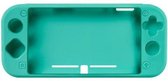 Shop4 - Zachte Bescherm Case Blauw - Geschikt voor Nintendo Switch Lite
