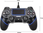 DrPhone INX - Wired (Bekabeld) Gamepad Controller - Geschikt voor o.a Playstation 4 & PC - Joystick - Zwart
