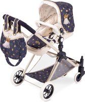 Poppenwagen 3 in 1 XL Gold