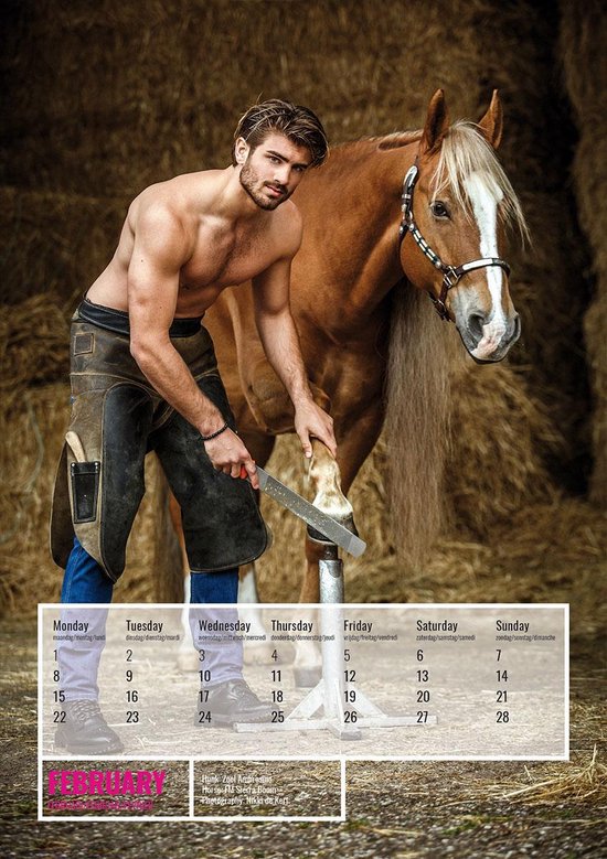 Horse and Hunk kalender 2021 - Horse and Hunk